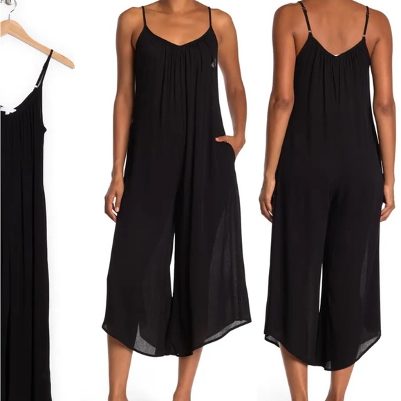 Purple Print Jumpsuit - Picture 3 of 5